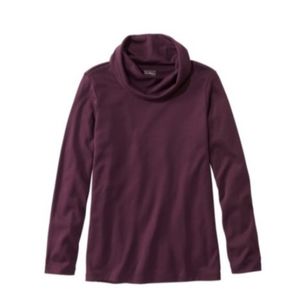 LL Bean Pima Cowlneck Tee 3x